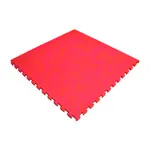 Vario-Top exercise mat, LxWxH 100x100x2.5 cm, red