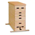 Vaulting boxes, LxWxH 150x50x110 cm, 6 pieces.