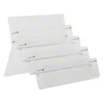 Voucher stand 4-fold made of acrylic glass