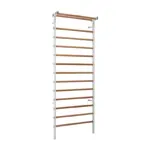 Wall bars metal / wood, 90 x 240 cm W x H, 14 bars