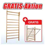 Product image: Wall bars, special offer: Wall bars Standard, 100x230 cm + FREE pull up bar