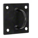 Wall mount for fitness cable