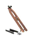WaterRower smartphone and tablet holder, walnut