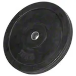 Weight plate with rubber coating,  3 cm, 10 kg, one piece