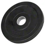 Weight plate with rubber coating,  3 cm, 1.25 kg, one piece
