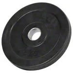 Image shows Weight plate with rubber coating,  3 cm, 2.5 kg, one piece
