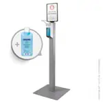 disinfectant stand incl. dispenser for 500 ml bottles