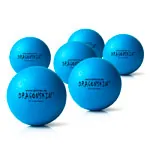 Image shows foam ball Dragonskin Neon, coated, � 21 cm, set of 6