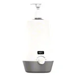 Image shows massage oil warmer, single, incl. dispenser bottle