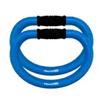 Image shows smovey neuroVIBE Classic swing ring, blue, pair