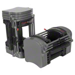Power Block-Set 6 pieces, Dumbbell Sport EXP 2-22,5 kg pair + Expansion-Kit Stage 2 and 3_StripHtml