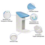 Disinfectant dispenser set Euro dispenser Safety plus, incl. 2x Sterillium Pure 1 l_StripHtml