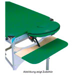 Armrest for Portable Massage Table Variant, blue
