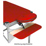 Armrest for Portable Massage Table Variant, blue