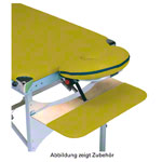 Armrest for Portable Massage Table Variant, blue