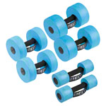 BECO Aqua Dumbbell Set 6 pcs., 1 pair each Size S, M, L