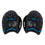 BECO Power Paddles swim trainer, size L, one pair, black