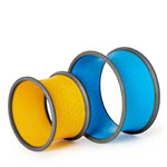 Body Wheel Set, 2 pieces, large  59 cm, small  46 cm