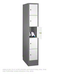 Compartment cabinet with 5 drawers, HxWxD 185x30x50 cm