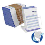 Copy of appointment slip, 10 blocks of 75 sets (1500 sheets), DIN A7, incl. dispensor box