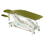 Delta therapy table DP5 with wheel lift system and all-round switch