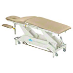Delta therapy table DP5 with wheel lift system and all-round switch