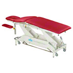 Delta therapy table DP5 with wheel lift system and all-round switch
