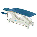 Delta therapy table DP5 with wheel lift system and all-round switch