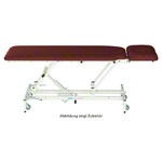 Delta therapy table DS2 with wheel lift system and all-round height adjustment