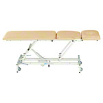 Delta therapy table with DS3 wheel lifting system and all- round switch
