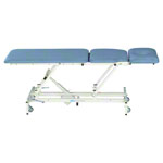 Delta therapy table with DS3 wheel lifting system and all- round switch
