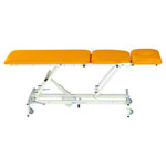 Delta therapy table with DS3 wheel lifting system and all- round switch