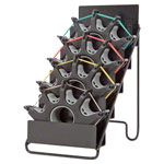 Digi-Extend hand exerciser-set, 4 wrights incl. storage display, 61-pcs.