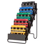 Digi-Flex Hand trainer-set, 5 thickness ink. Storage display, set of 5