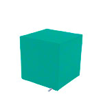 Disk cube, LxWxH 50x50x50 cm