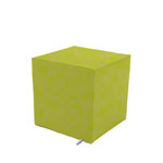 Disk cube, LxWxH 50x50x50 cm