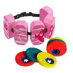 Dolphin swimming discs up to 60 kg, pair, 2x3 discs incl. BECO swimming belt