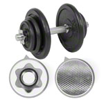 Dumbbell-set, 20 kg, 9-pcs.