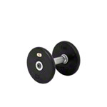 Dumbbells made of rubber, 5 kg, one piece