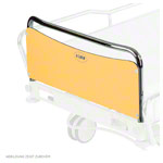 End of the bed 90 cm, chrome for Lojer hospital bed