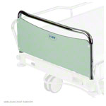 End of the bed 90 cm, chrome for Lojer hospital bed