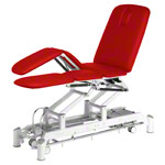 Ferrox therapy table Chagall 6 Neo with wheel lifting system and all-round switch