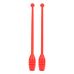 Gymnastic club made of plastic, set of 2, 45 cm