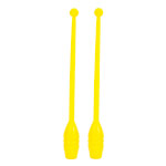 Gymnastic club made of plastic, set of 2, 45 cm
