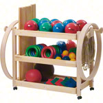 Gymnastics equipment trolleys Standard set, 107 pieces