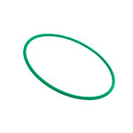 Gymnastics hoop made of plastic,  60 cm, 288 g