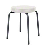 Gymnastics stool standard with comfort cushion,  38 cm, frame color anthracite