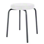 Gymnastics stool standard with comfort cushion,  38 cm, frame color anthracite