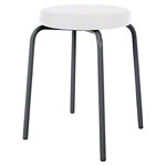 Gymnastics stool standard with comfort cushion,  38 cm, frame color anthracite