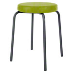 Gymnastics stool standard with comfort cushion,  38 cm, frame color anthracite